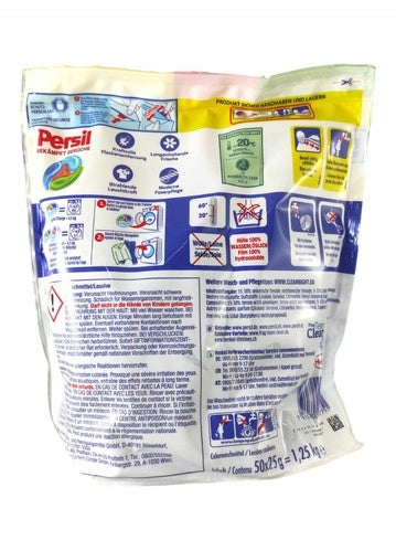 Washing capsules Persil Discs Universal 50 pcs Packaging status original