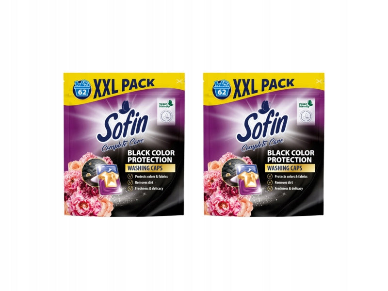 Washing capsules SOFIN Complete Care & Black Color Protection 124pcs.