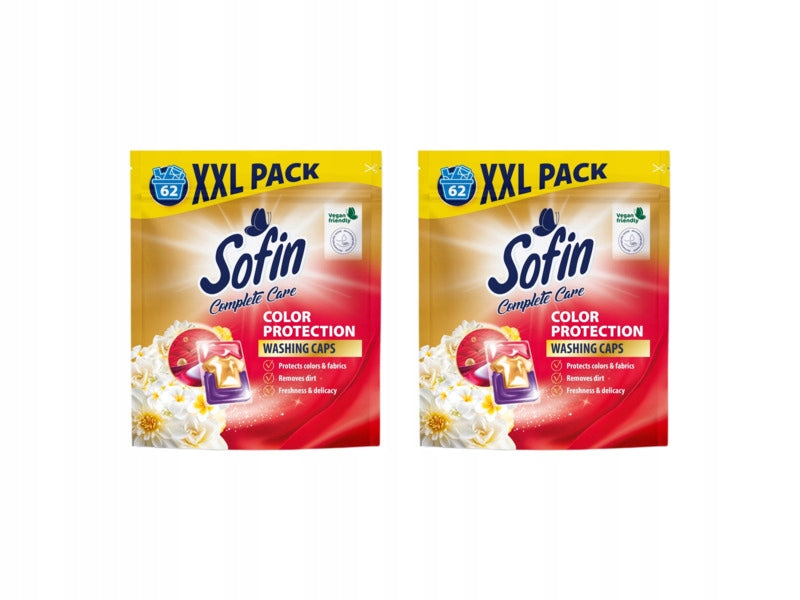 Washing capsules SOFIN Complete Care & Color Protection 124 pcs.