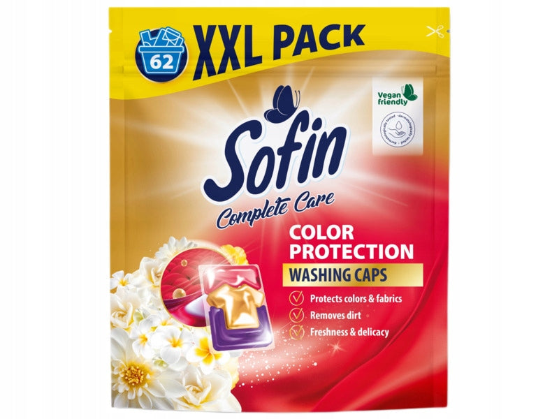 Washing capsules SOFIN Complete Care & Color Protection 62 pcs.