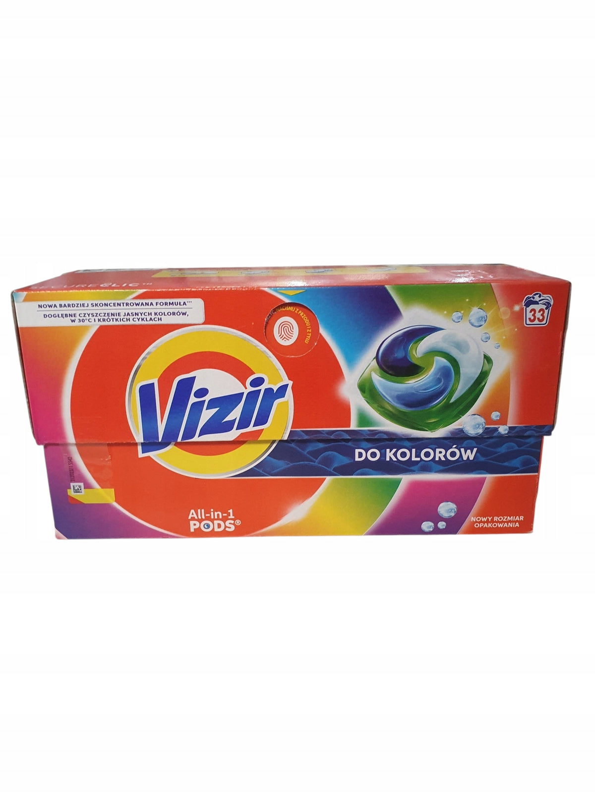 Washing capsules VIZIR for colours 30PCS