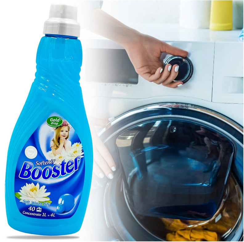 Washing fabric softener BOOSTER SOFT WATER Brand GOLD DROP