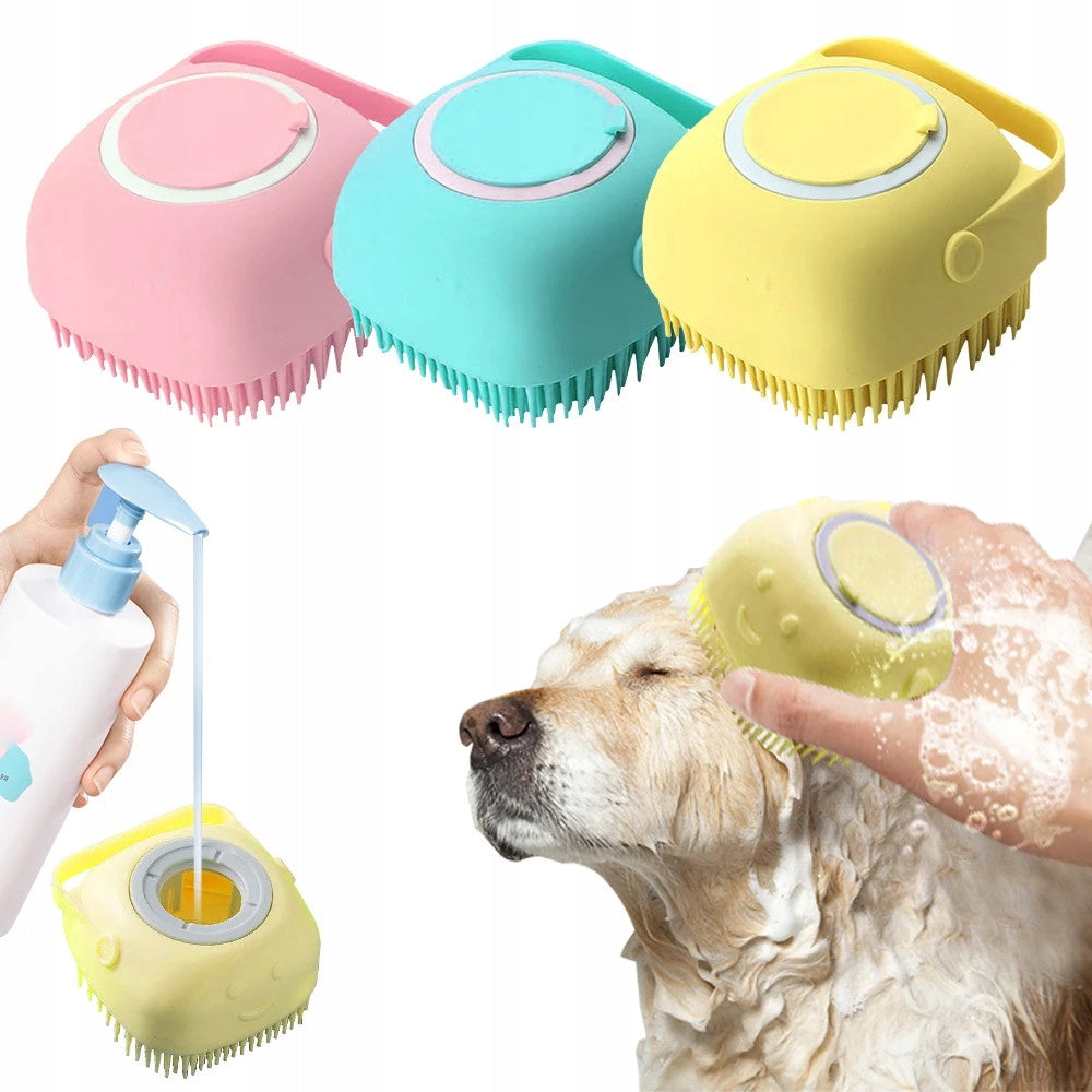 Washing for Cat Dog Silicone Brush Massager Manufacturer code Ka