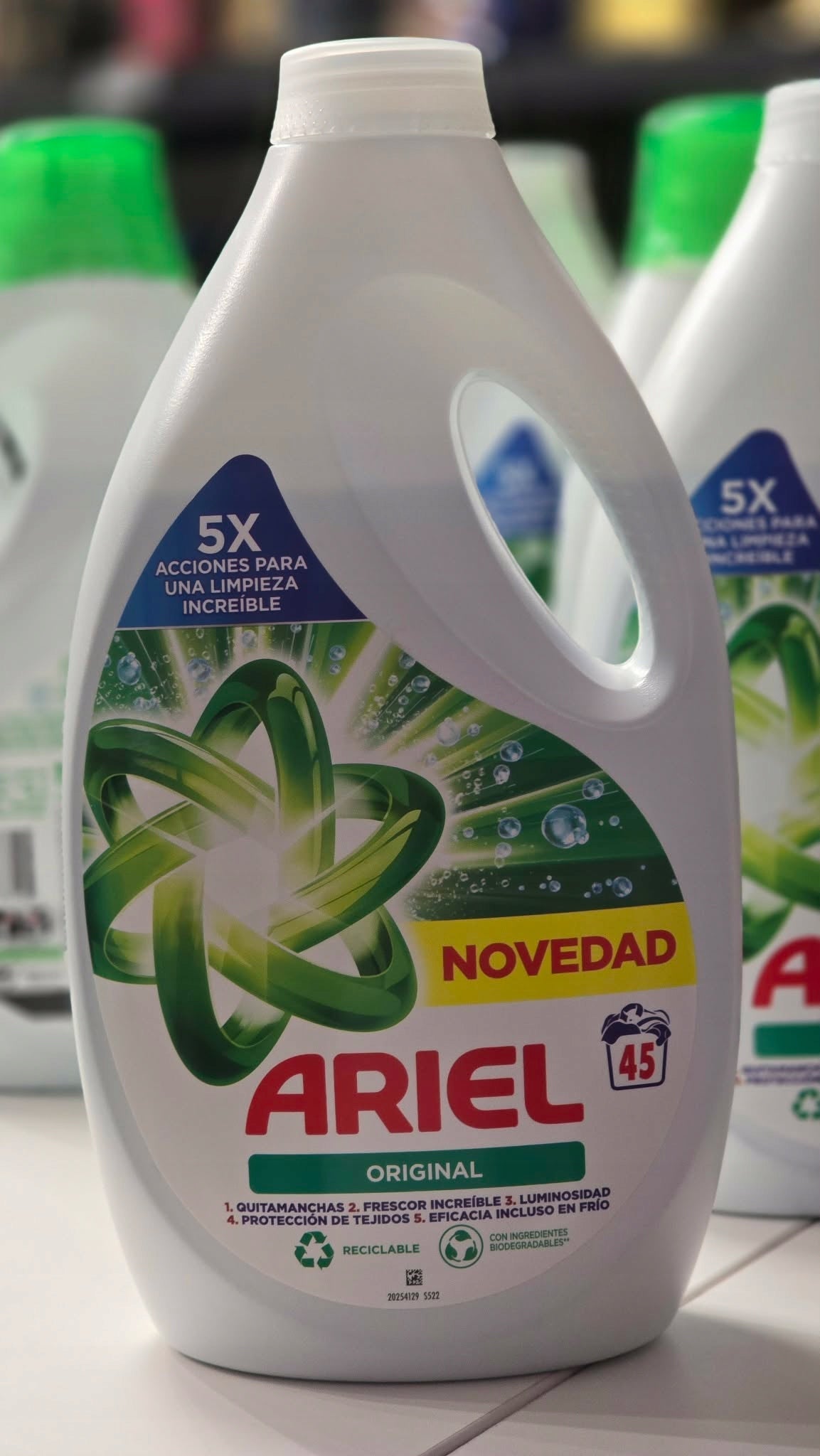 Washing gel 45, Novedad Original