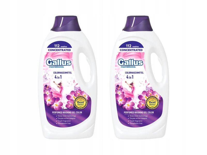 Washing gel GALLUS Professional Color 2 x 4050 ml