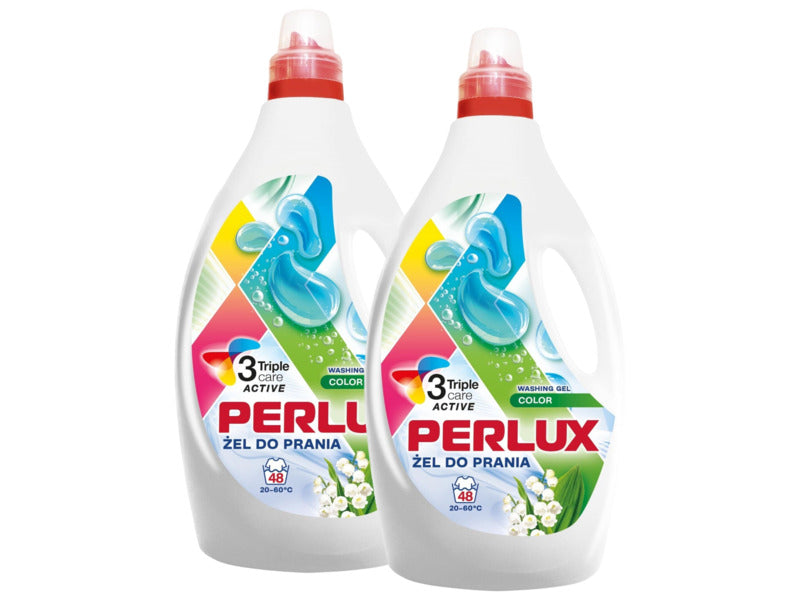 Washing gel PERLUX Color 2 x 1920 ml