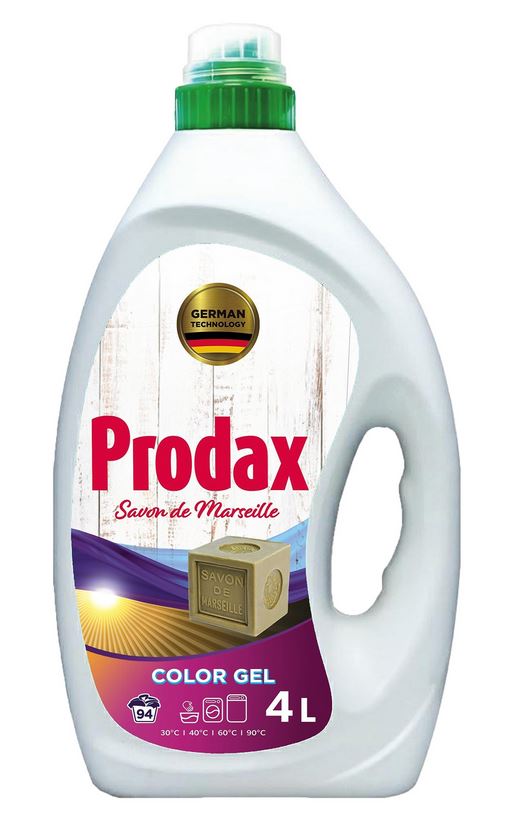 Washing gel PRODAX Color 4 liters