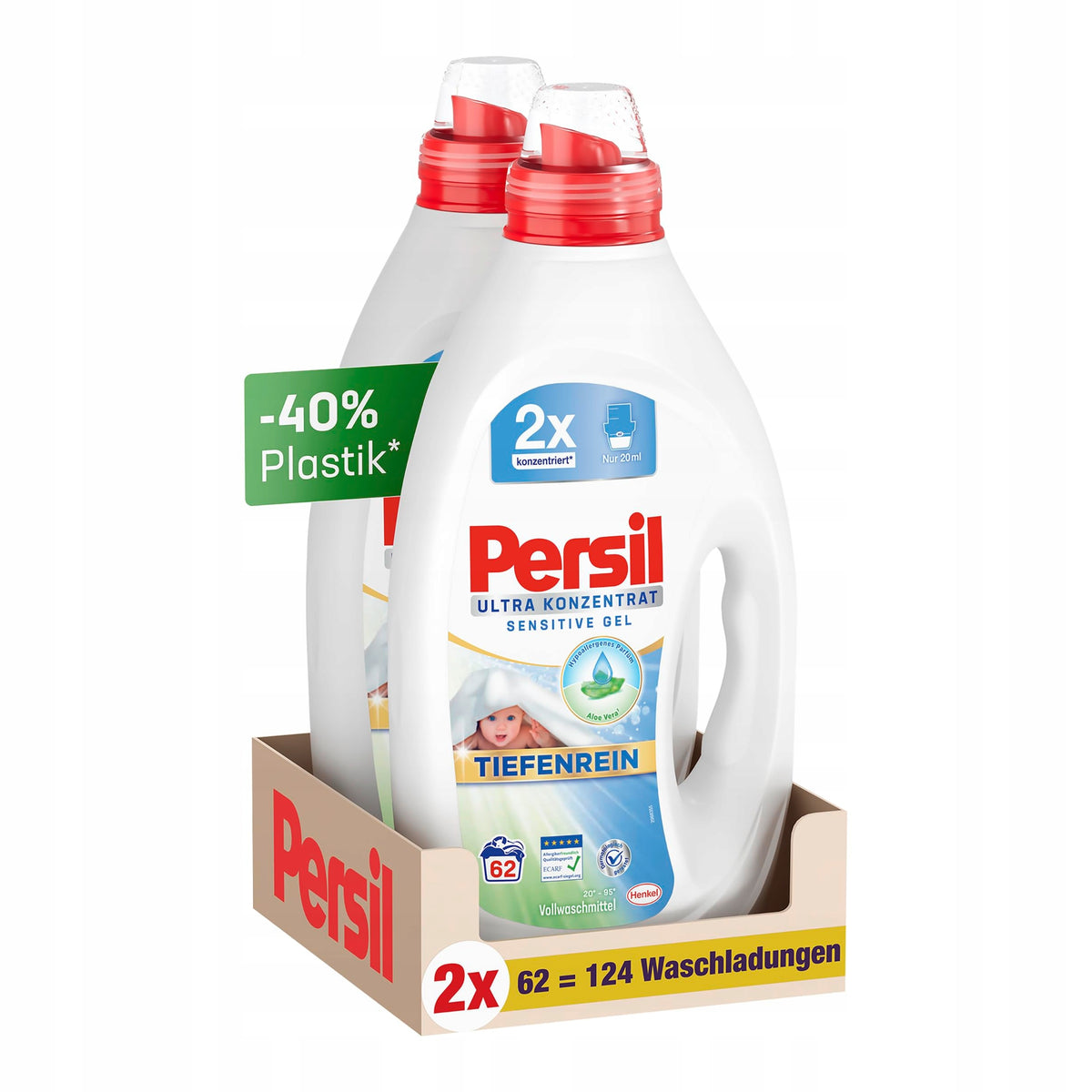 Washing gel Persil Sensitive Ultra CONCENTRATE Deep Rein-Plus 124 washes