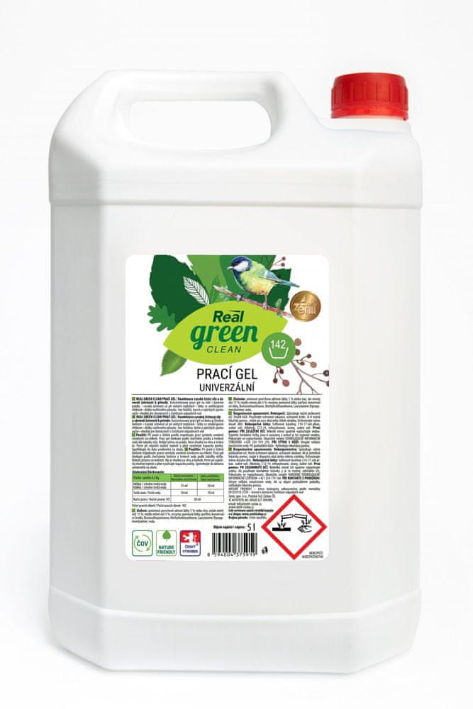 Washing gel Real Green Clean 5 l