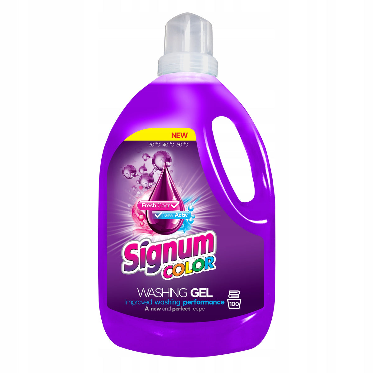 Washing gel Signum Color 3L FOR COLOURS
