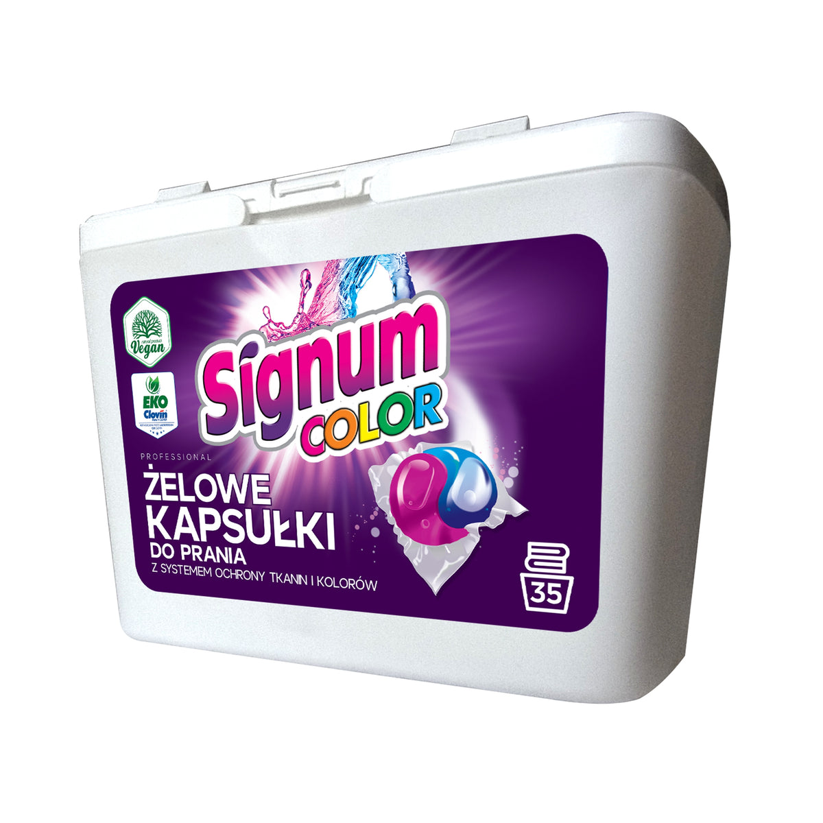 Washing gel capsules SIGNUM 35 PCS outlet