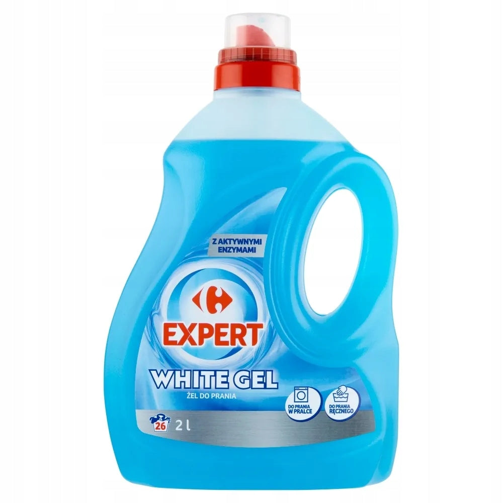 Washing gel for white fabrics Carrefour 2 l
