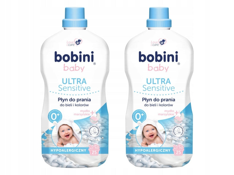 Washing liquid BOBINI Baby 2 x 1800 ml
