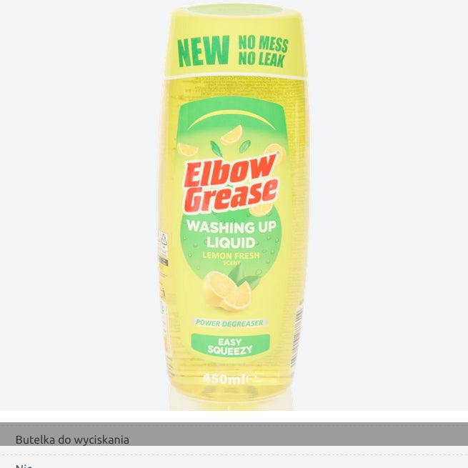 Washing liquid Elbow Grease LEMON fresh 450 l