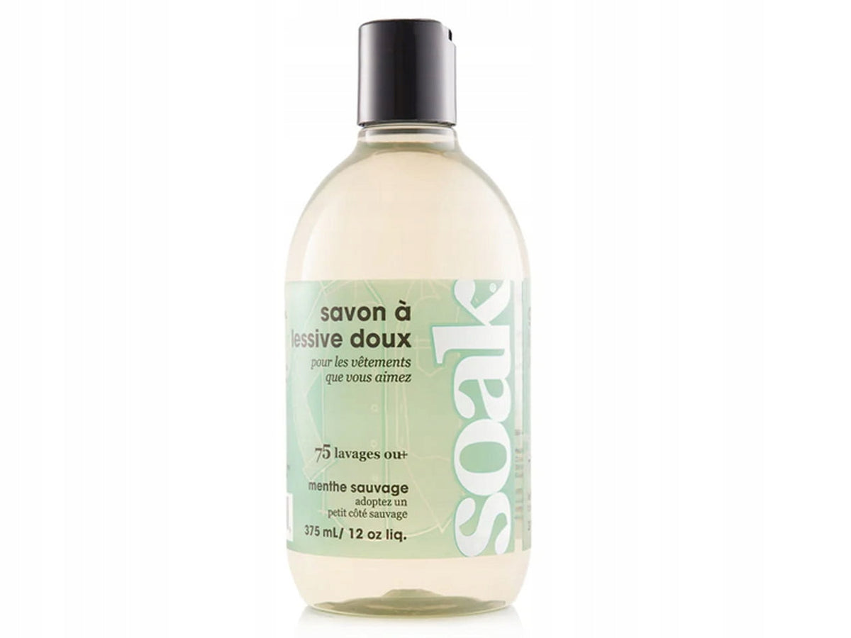 Washing liquid SOAK wild mint 375 ml organic