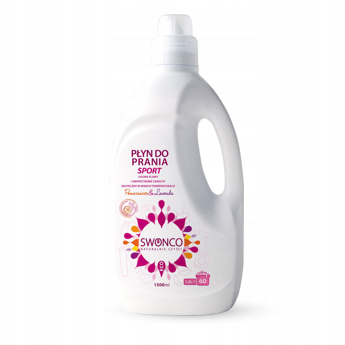 Washing liquid SPORT 1,5 L - 60 washes, Swonco