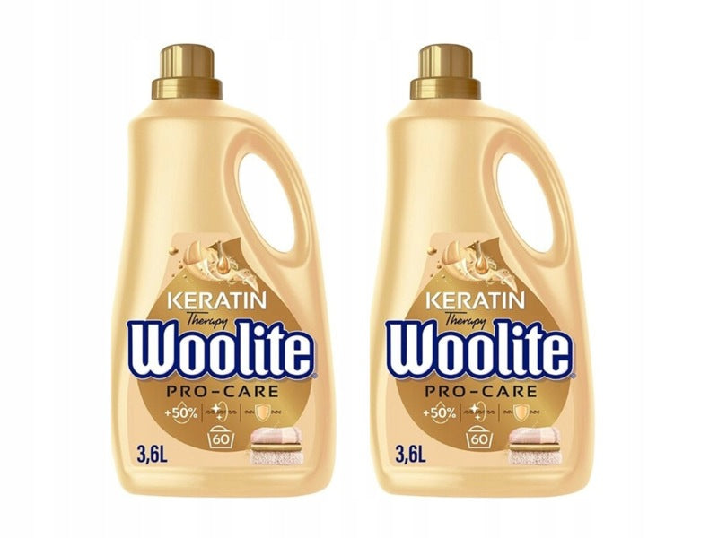 Washing liquid WOOLITE Keratin Therapy Pro-Care Universal 2 x 3600 ml