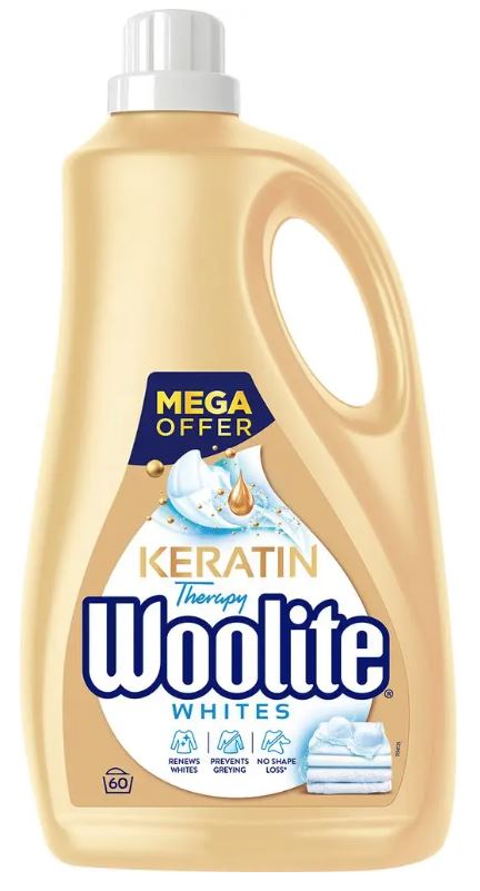 Washing liquid WOOLITE White 3600ml Use for white clothes