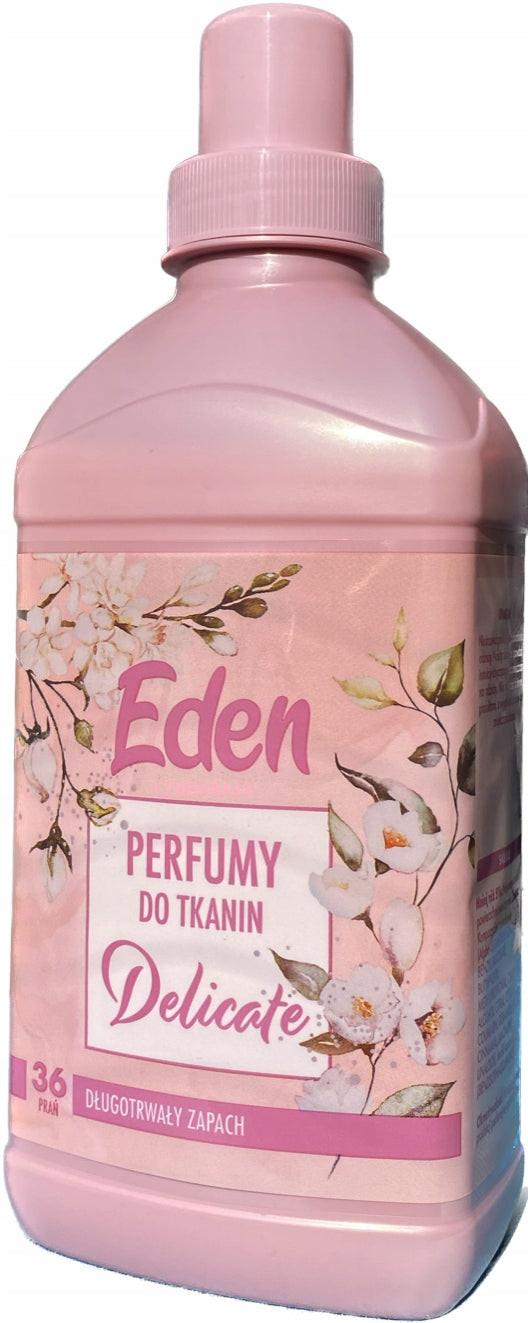 Washing perfume EDEN DELICATE for liquid fabrics concentrate 720 ml Packaging status original