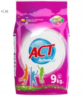 Washing powder ACT 9 kg universal