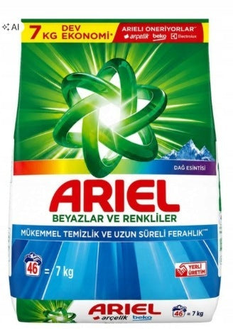 Washing powder Ariel scented Mountain Spring 7 kg - universal