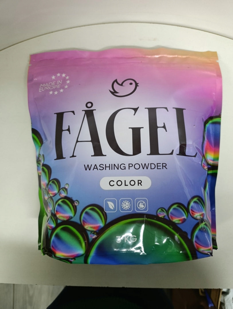 Washing powder FAGEL Color 3 kg Packaging status original
