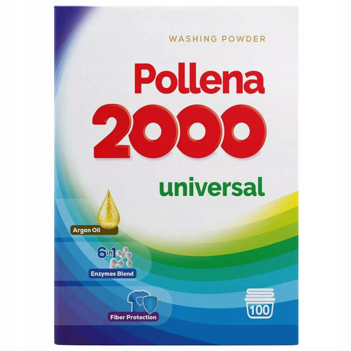 Washing powder POLLENA 2000 UNIVERSAL 100 washes 5,5kg
