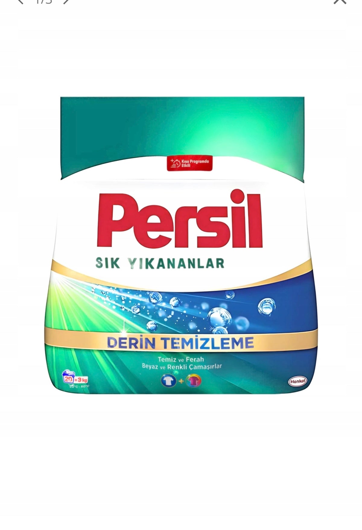 Washing powder Persil Deep Clean 3kg universal