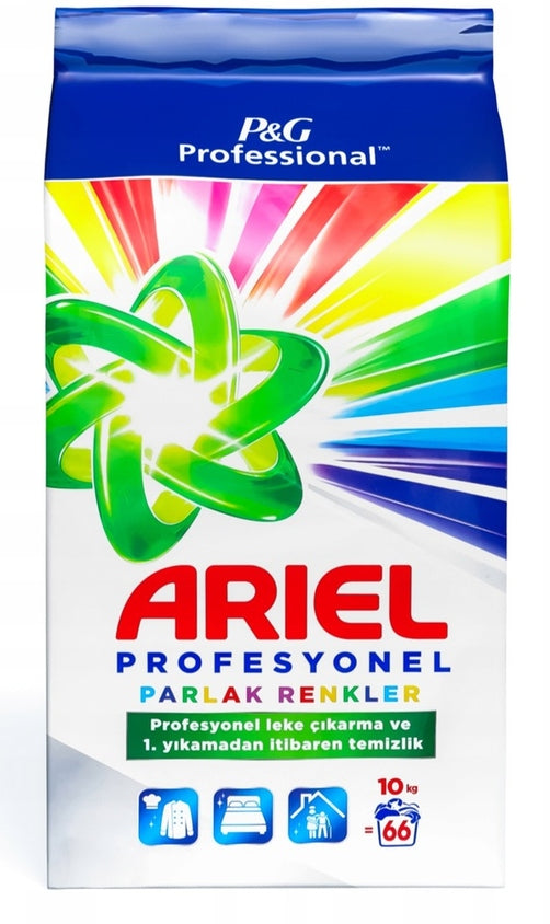 Washing powder for coloured fabrics Ariel Professional 10 kg