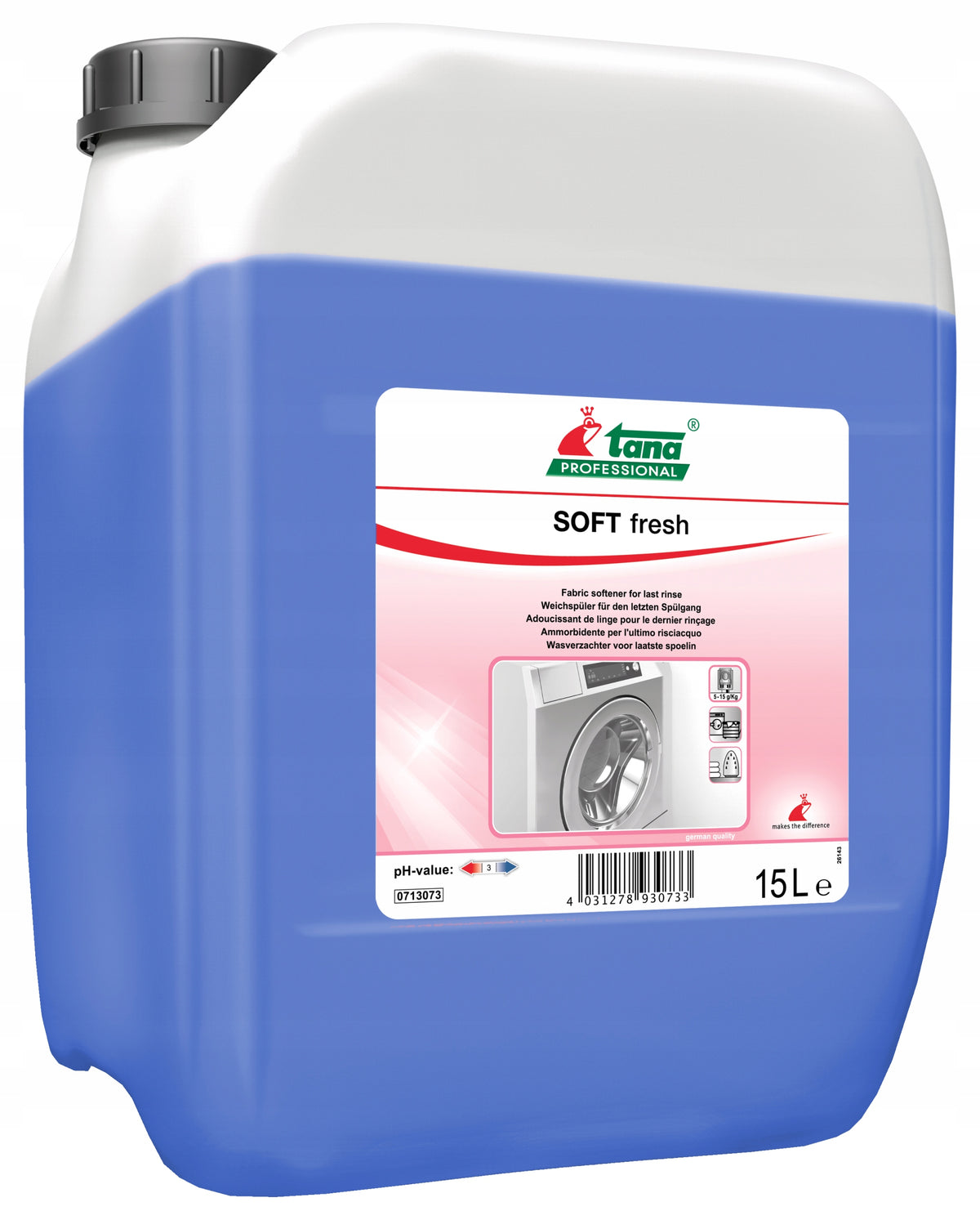 Washing softener SOFT fresh 15 L