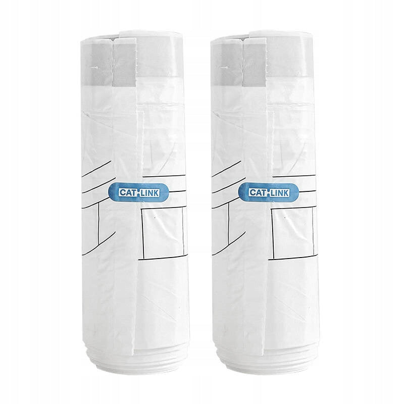 Waste Bags CATLINK For Cuvette Catlink Baymax 4 Rolls 80 Pieces Durable Packaging status original