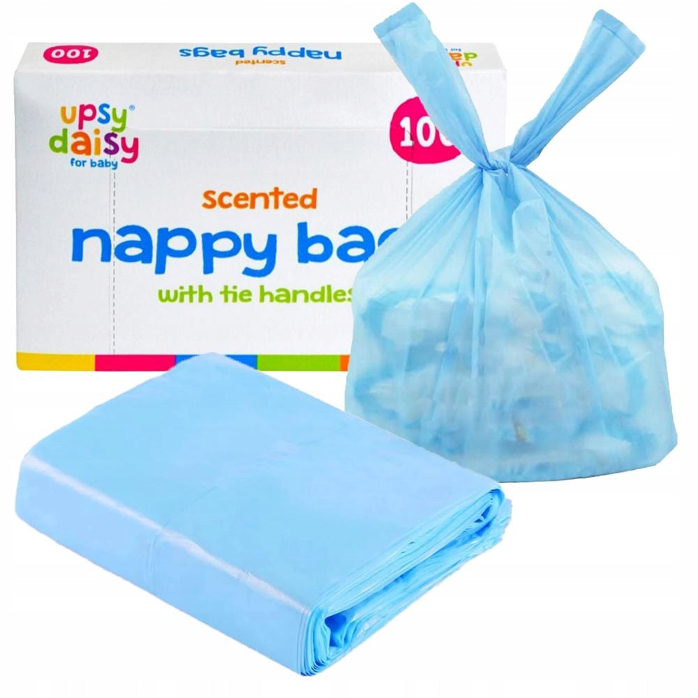 Waste Diaper Bags Scented Diaper Bags 100 Pcs