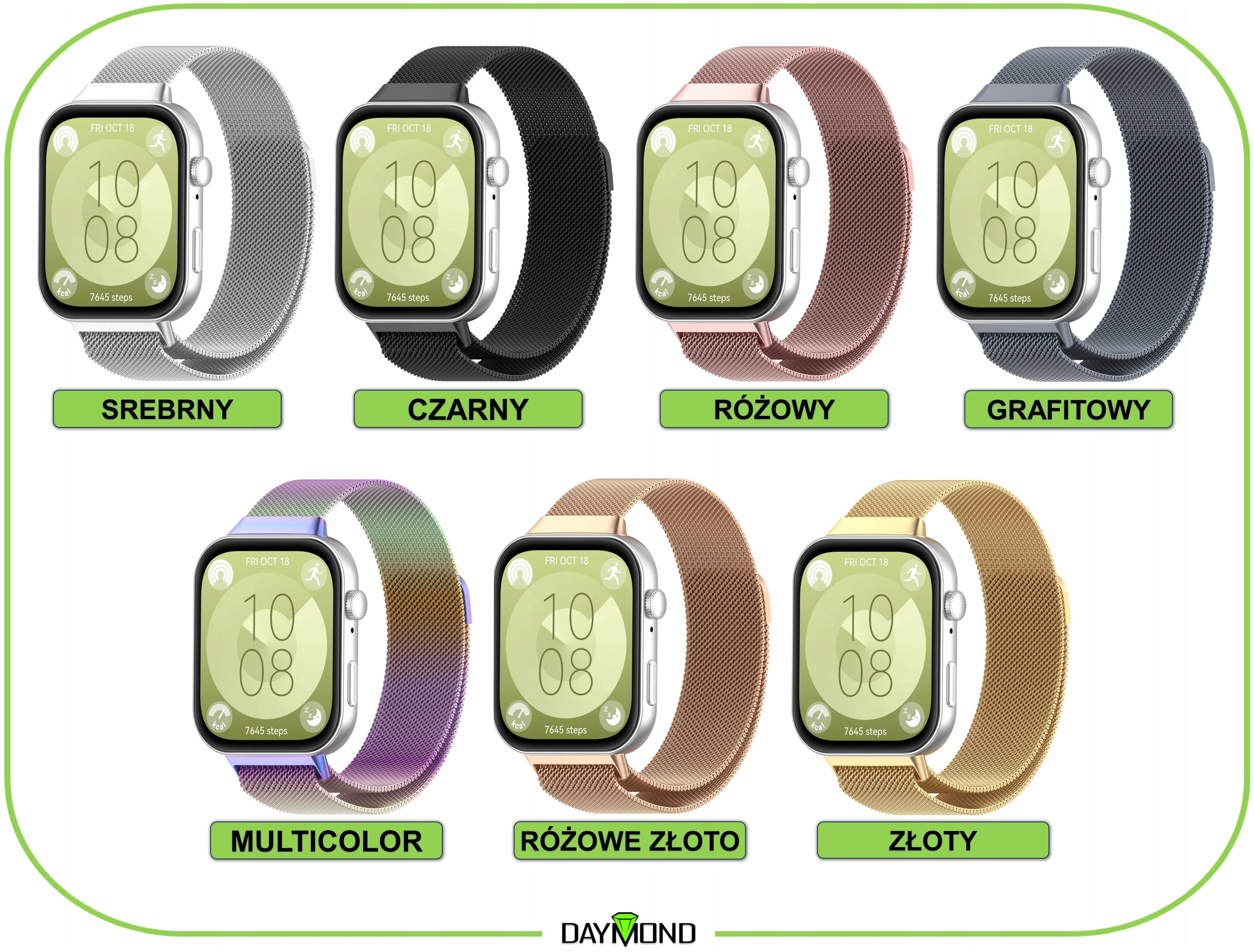 Watch Band Strap Bracelet for Huawei Watch Fit 3/4/5 Pro - Premium Quality, Multiple Colors Packaging status original
