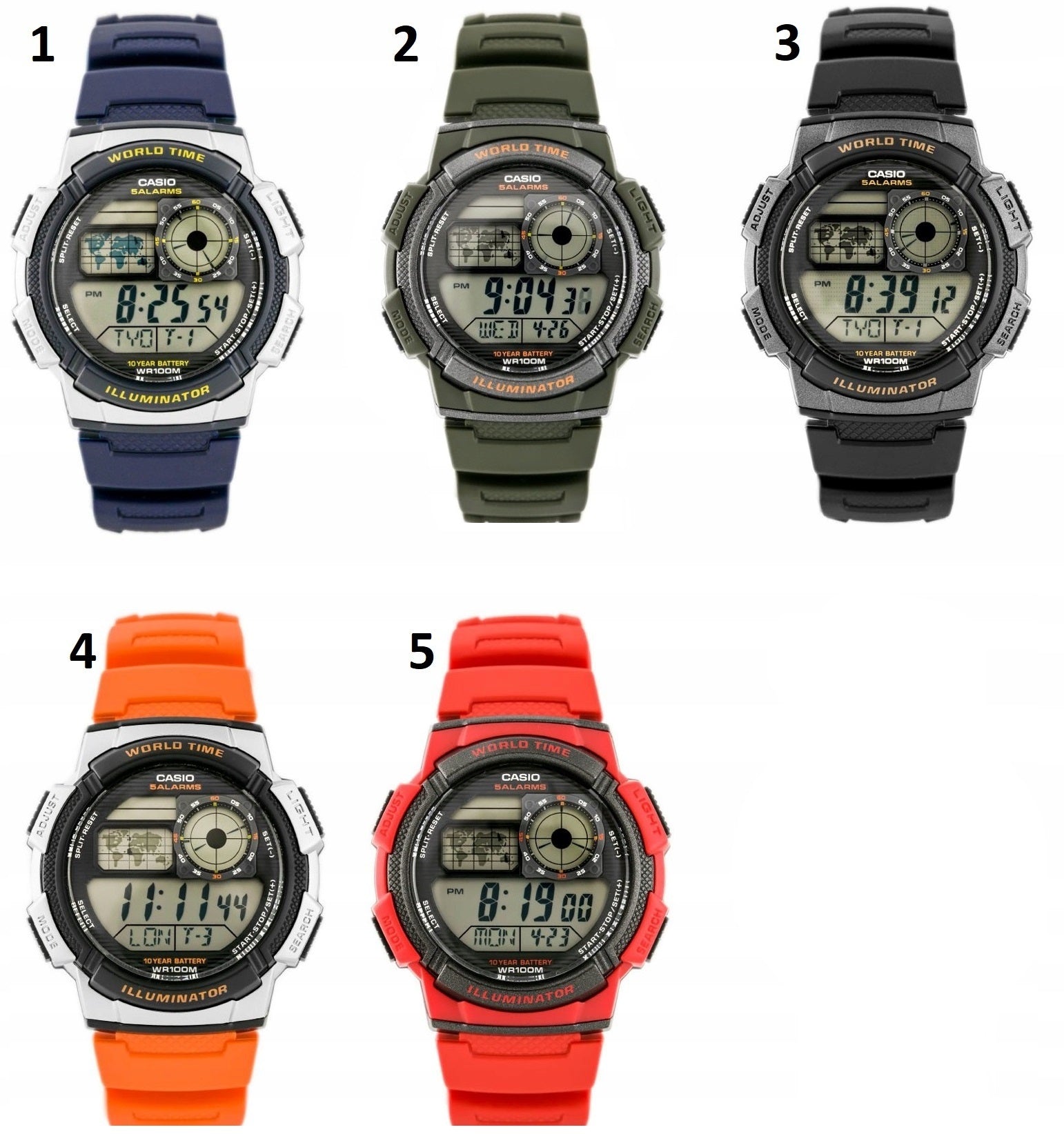 Watch CASIO for boy ON COMMUNION alarm date +BOX +BAG +ENGRAVING Manufacturer code Casio zd073 cyfrowy