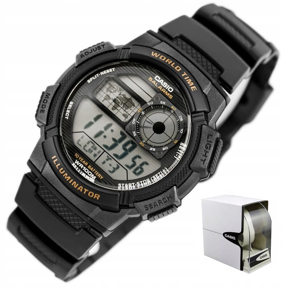 Watch CASIO for boy ON COMMUNION alarm date +BOX +BAG +ENGRAVING