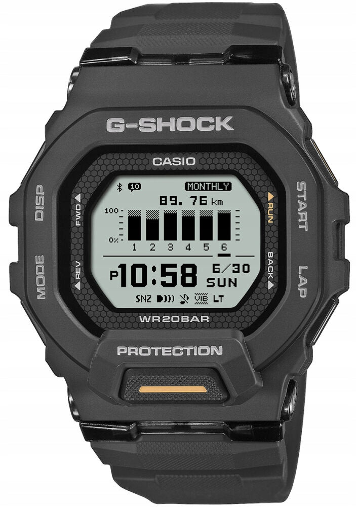 Watch Casio G-SHOCK GBD-200-1A1ER running pool