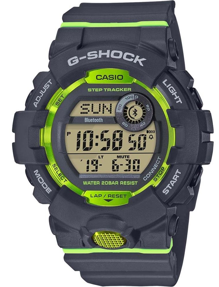 Watch Casio G-SHOCK GBD-800-8ER running pool