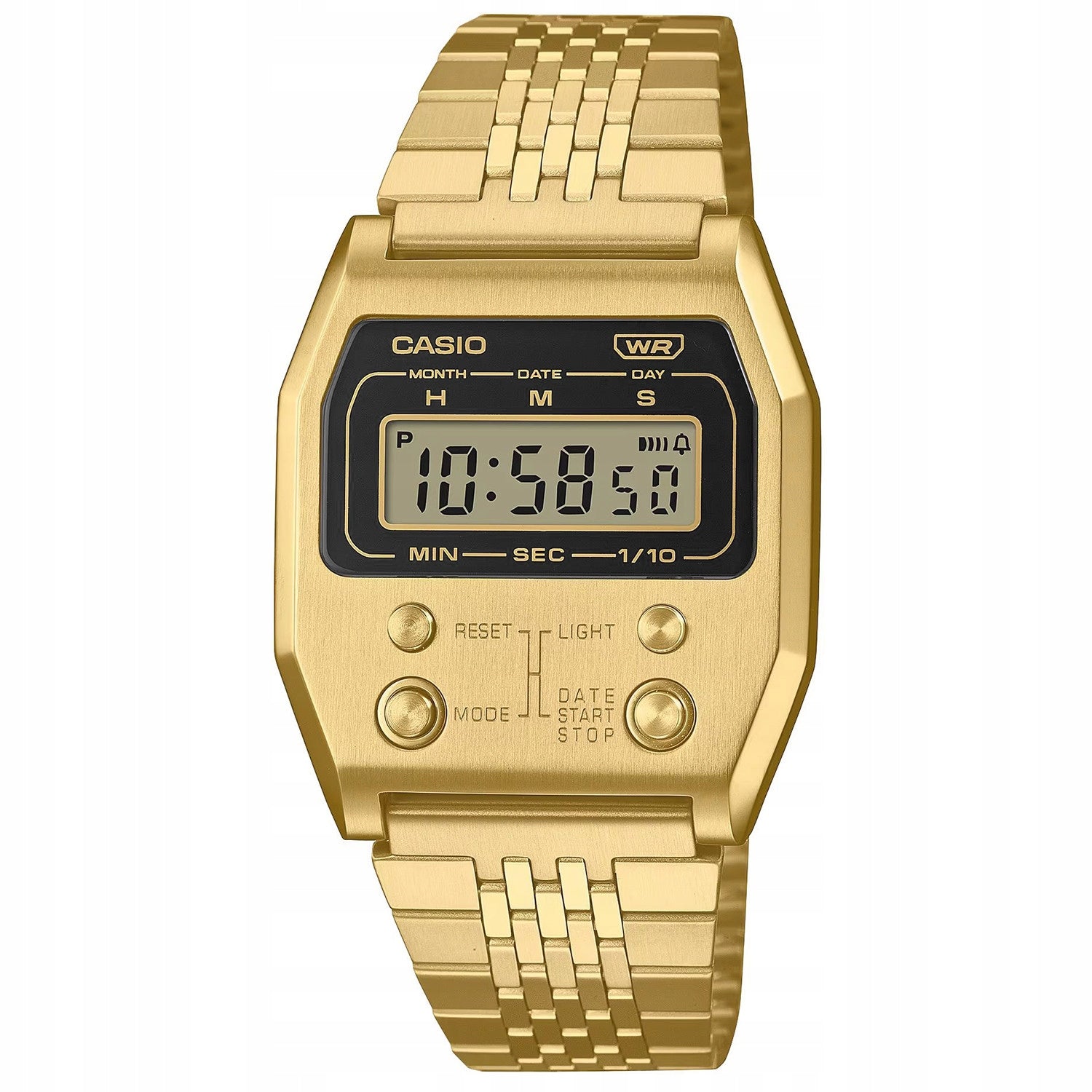 Watch Casio Vintage A1100G-5EF gold bracelet