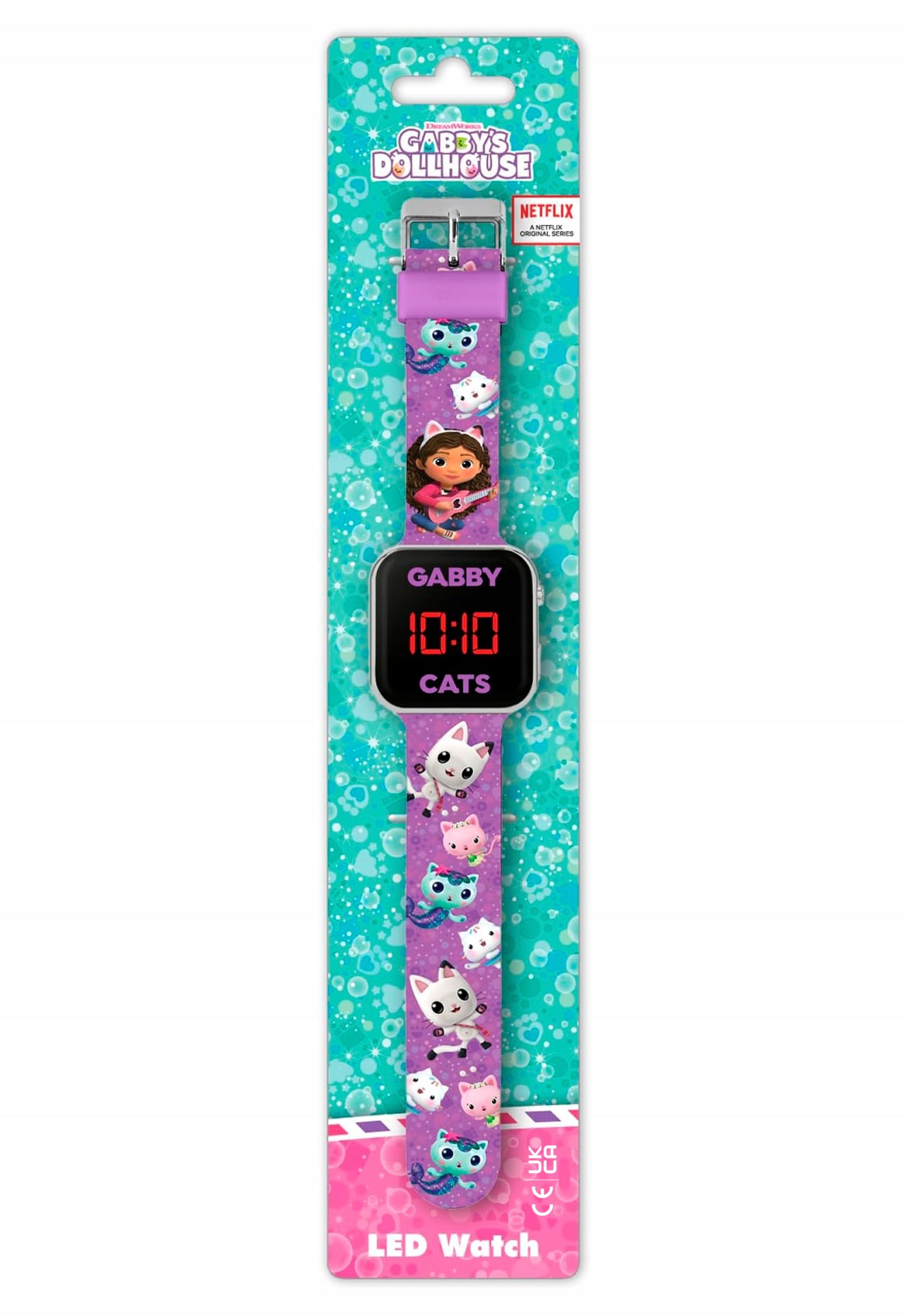 Watch Disney Gabby's Dollhouse LED purple Uni purple Brand Disney