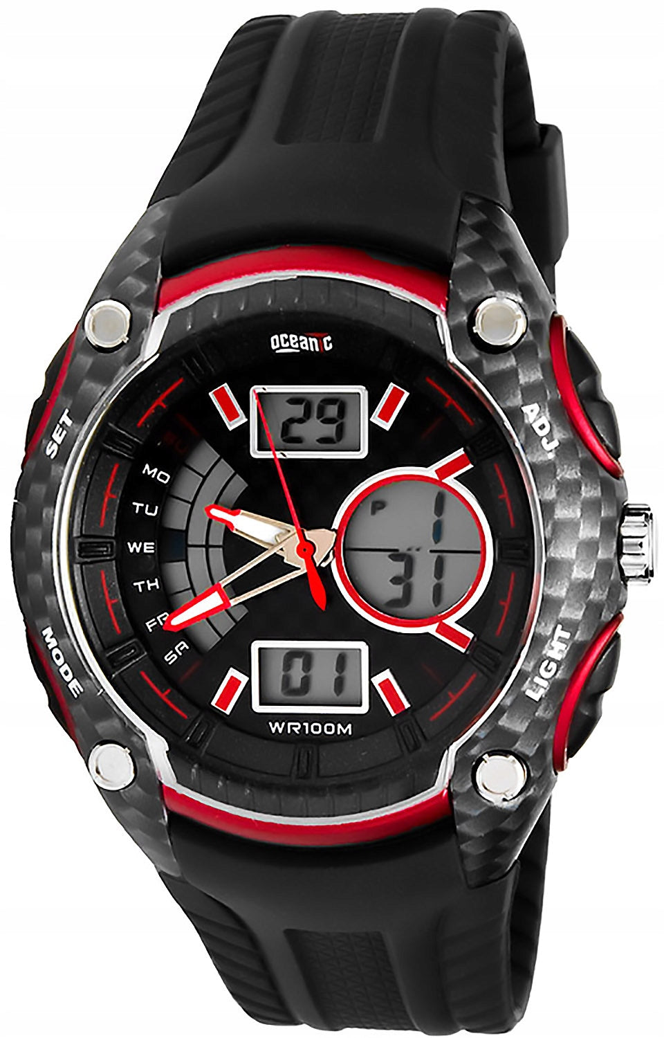 Watch For Boyfriend OCEANIC WR100m Dual-Time