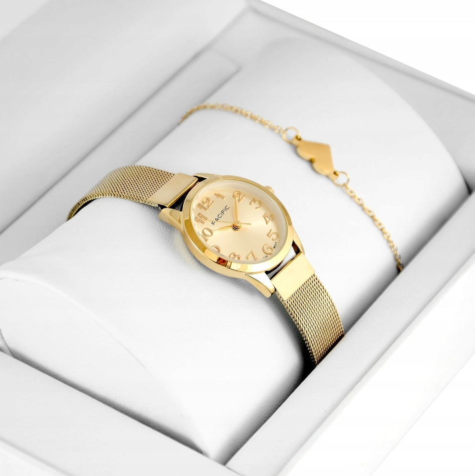 Watch PACIFIC COMMUNION set for girls with bracelet +ENGRAVING