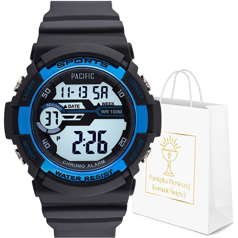 Watch PACIFIC HAWK- 357G-05 DATE ALARM CLOCK FOR BIRTHDAY
