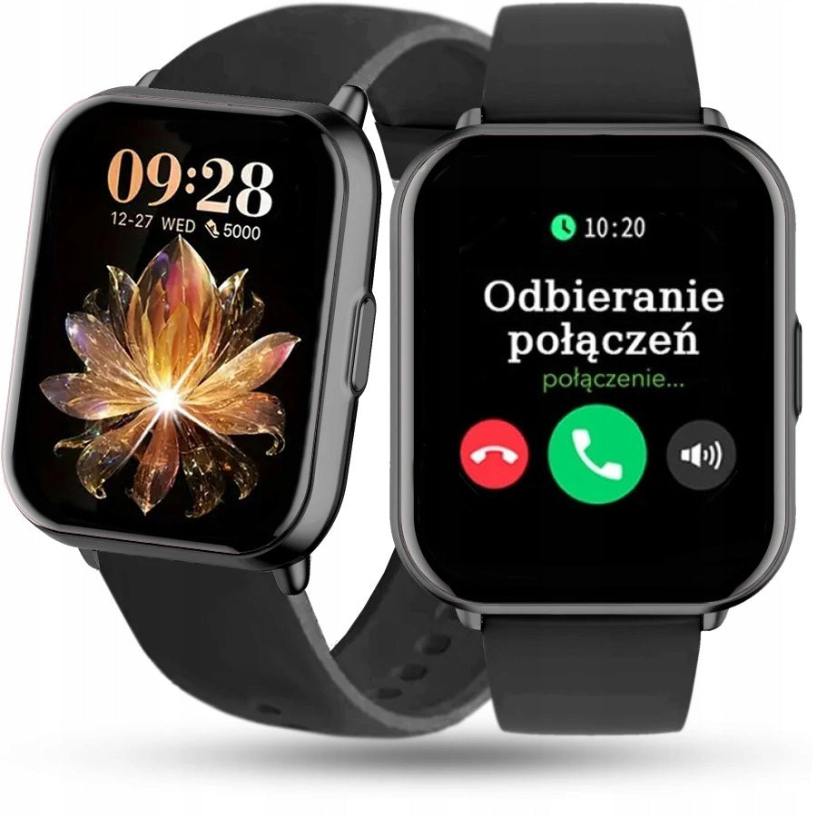 Watch SMARTWATCH RUBICON RNCF46 black silicone