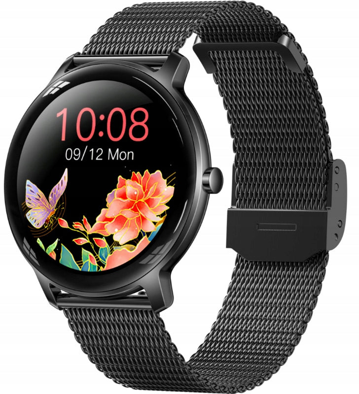 Watch SMARTWATCH RUBICON black NOTIFICATIONS PULSE PEDOMETER PRESSURE EAN (GTIN) 5905220800667