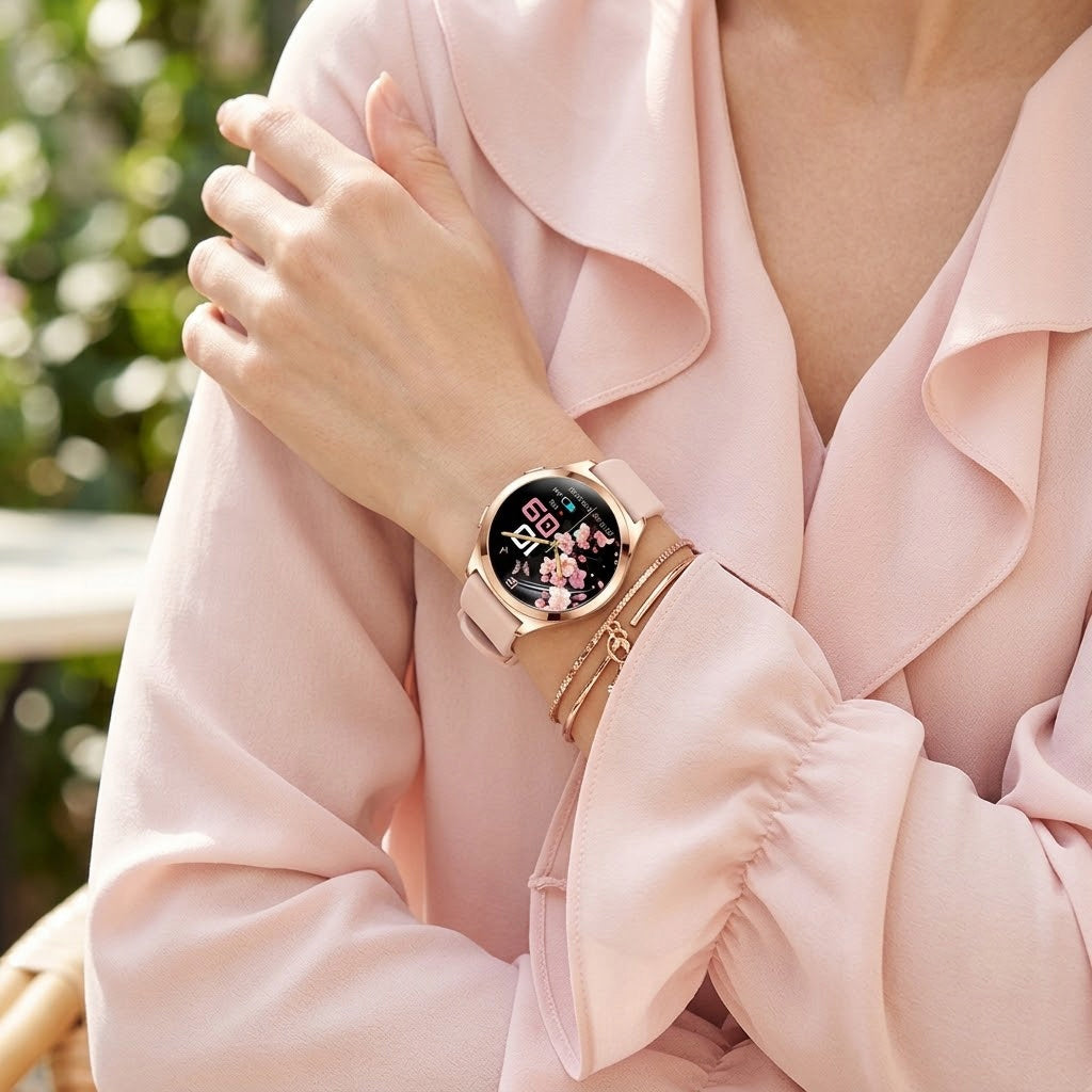 Watch SMARTWATCH Women's BLUETOOTH CALLS PRESSURE PULSE BATTERY 250 mAh Packaging status original
