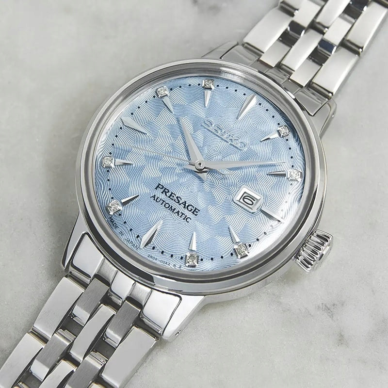 Watch Seiko SRE007J1 Presage Cocktail Time Skydiving Diamonds Twist Brand Seiko