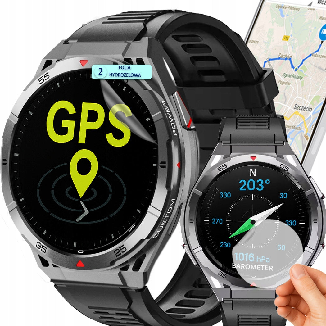 Watch Smartwatch AMOLED GPS Talk BT Battery 490 mAh For Active Brand Rubicon