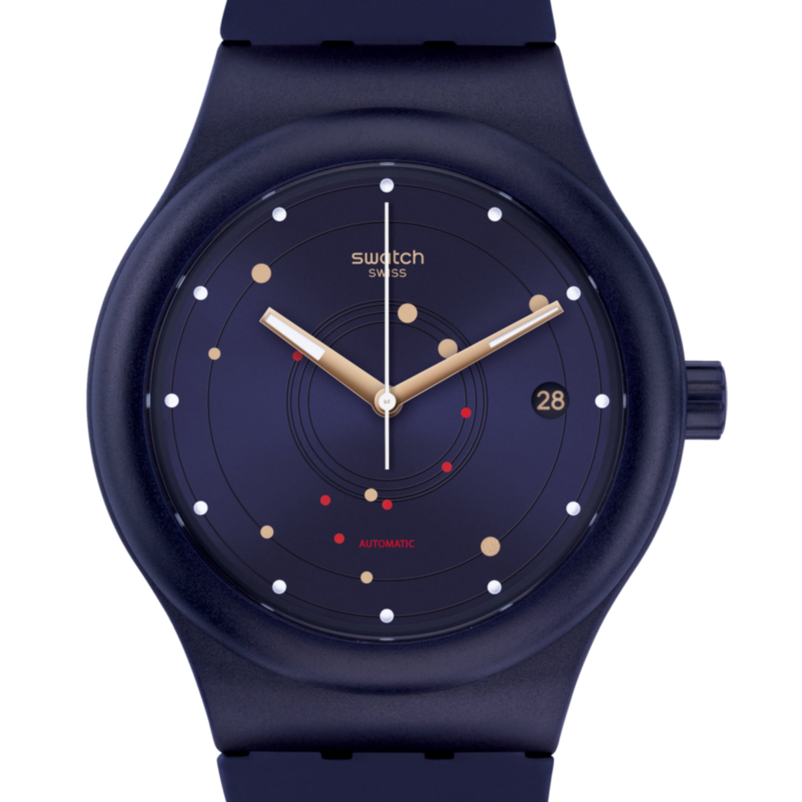 Watch Swatch SISTEM SEA black SUTN403 New