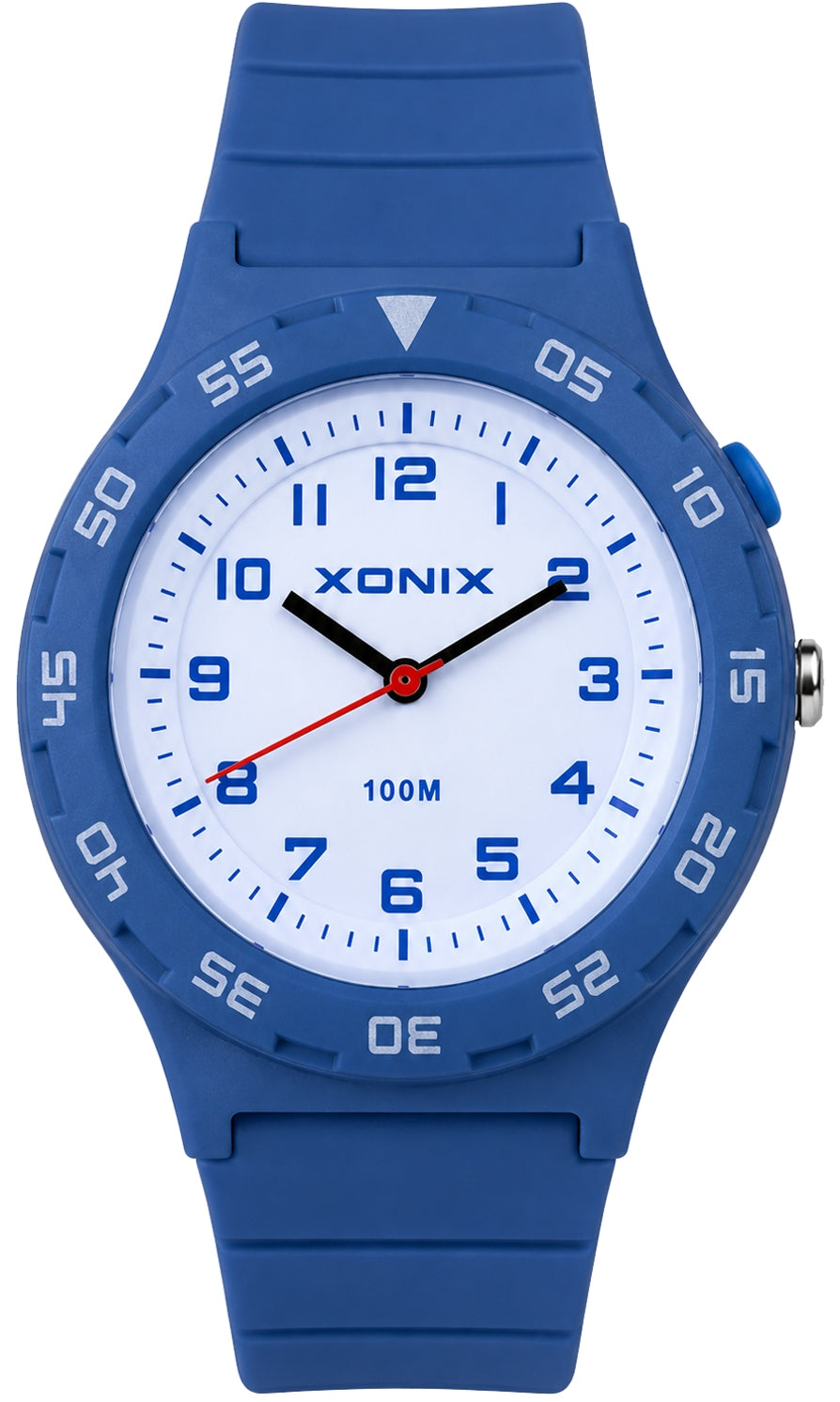 Watch XONIX blue 10 ATM LED backlight Japanese movement Y121E Brand Xonix