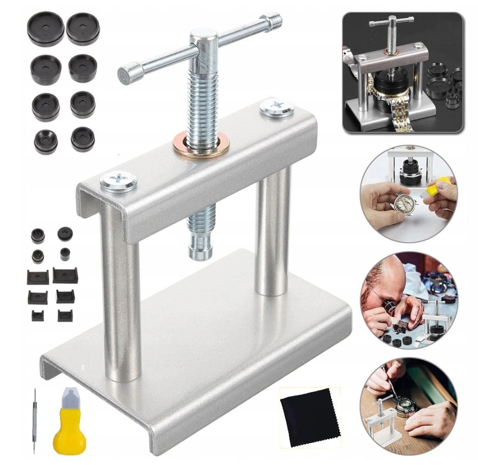 Watchmaking Press Set + Pressing Plates 20-46mm Watch Press